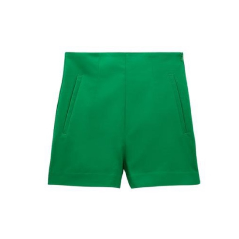 NWT Zara Kelly Green Women's Shorts